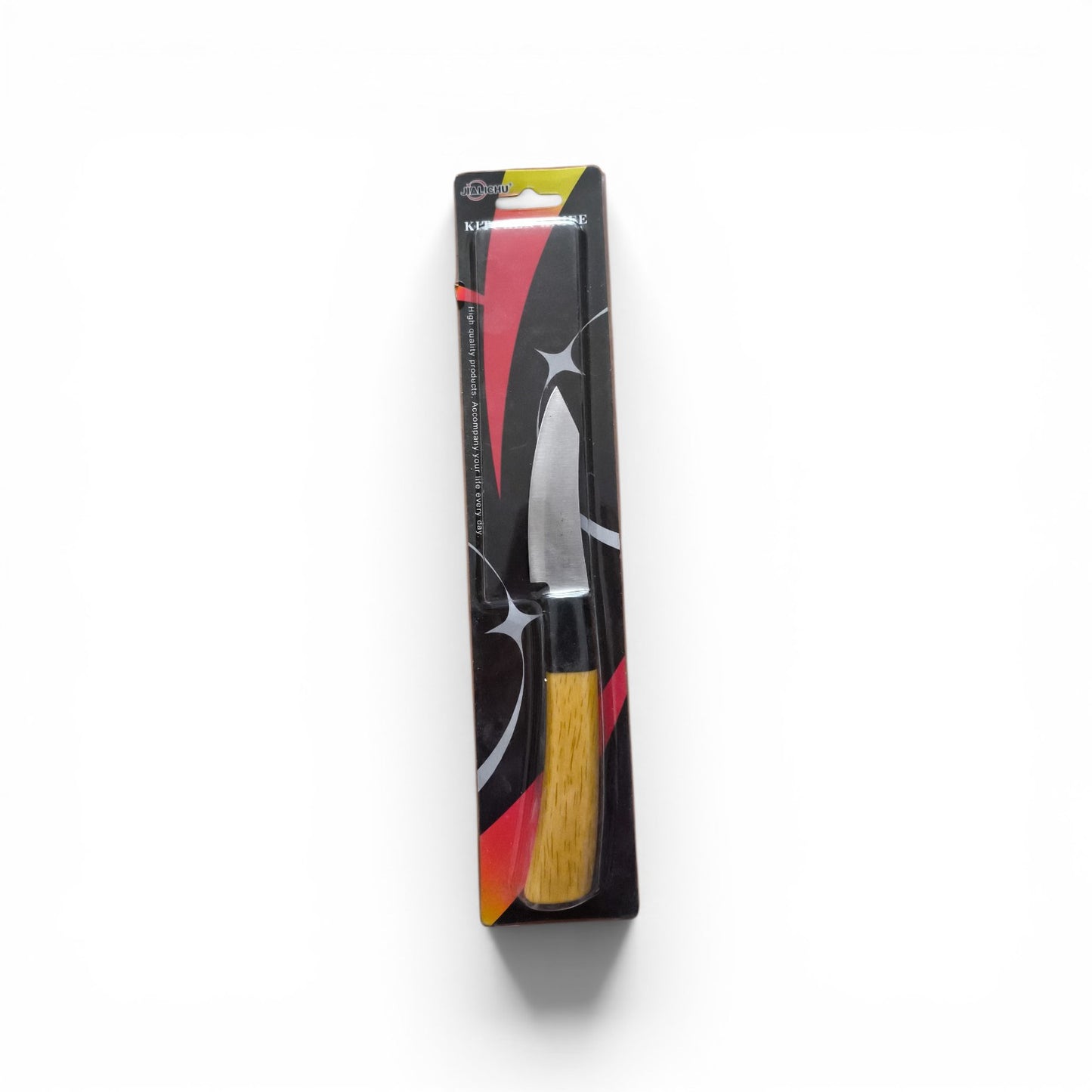 Cuchillo Multiuso de Cocina con Mango de Madera – Ideal para Cortar Frutas, Verduras y Más