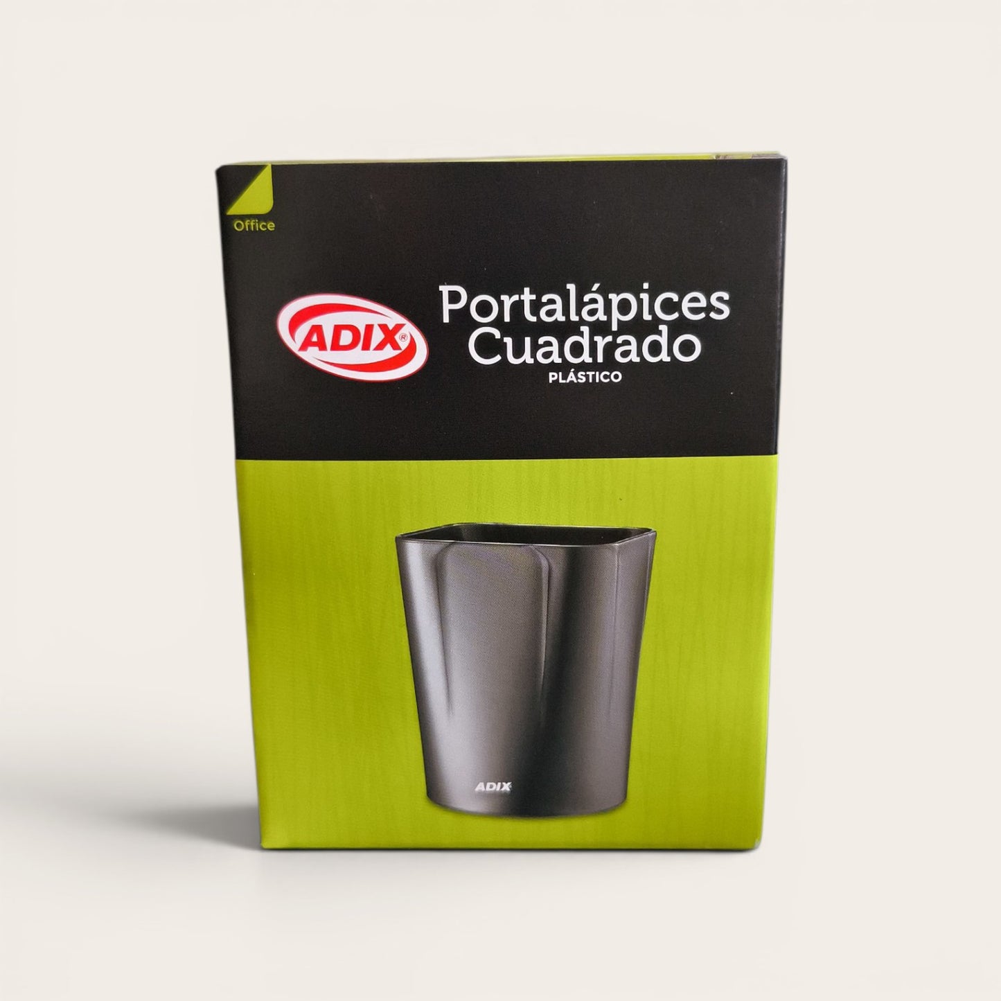 Portalápices Cuadrado ADIX – Ideal para Organizar Lápices, Plumones y Accesorios de Oficina con Estilo ✨🖊️
