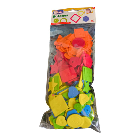 Dactic Botones Didácticos – Juego Educativo para Aprender Formas, Colores y Desarrollar la Motricidad 🎨🧩