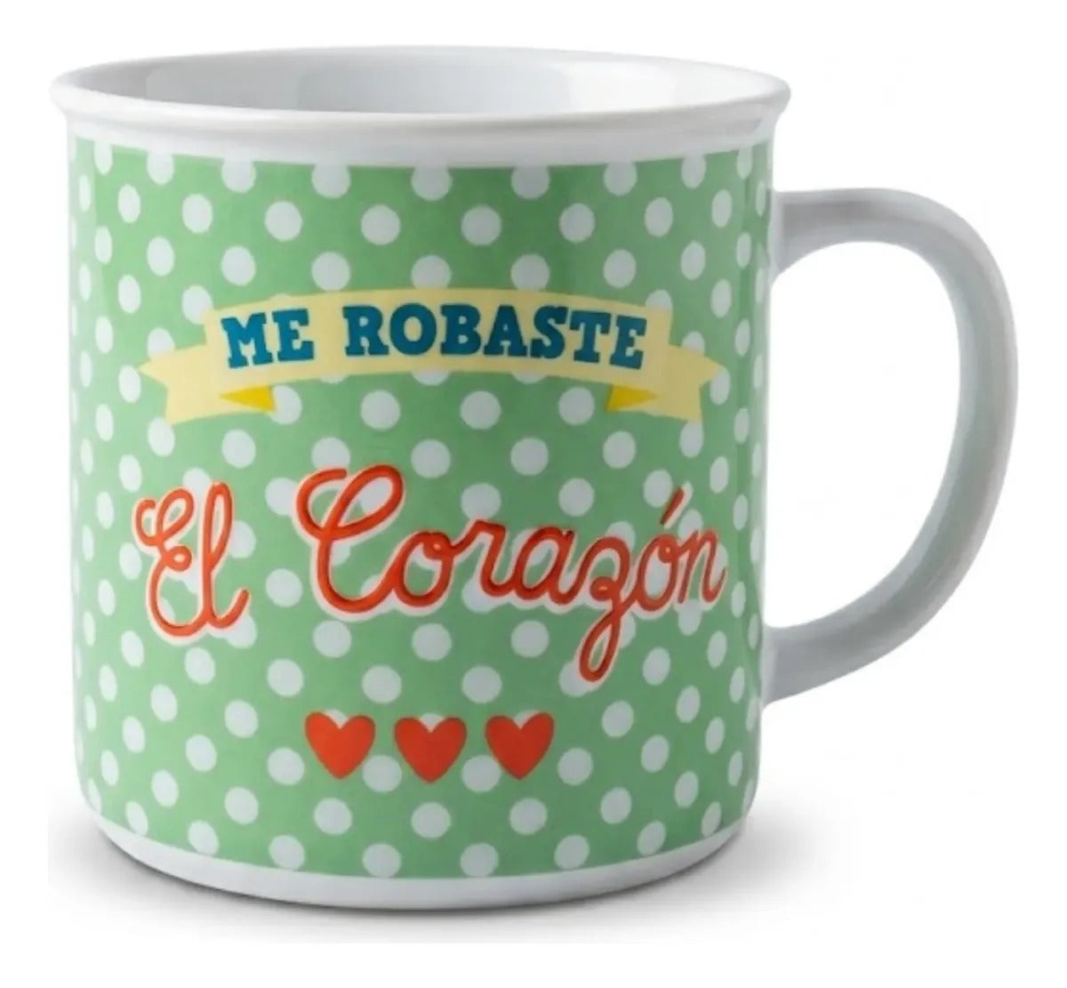 Happydays Tazón “Me Robaste el Corazón” – Regalo Ideal para San Valentín, Aniversarios y Momentos Especiales 💕