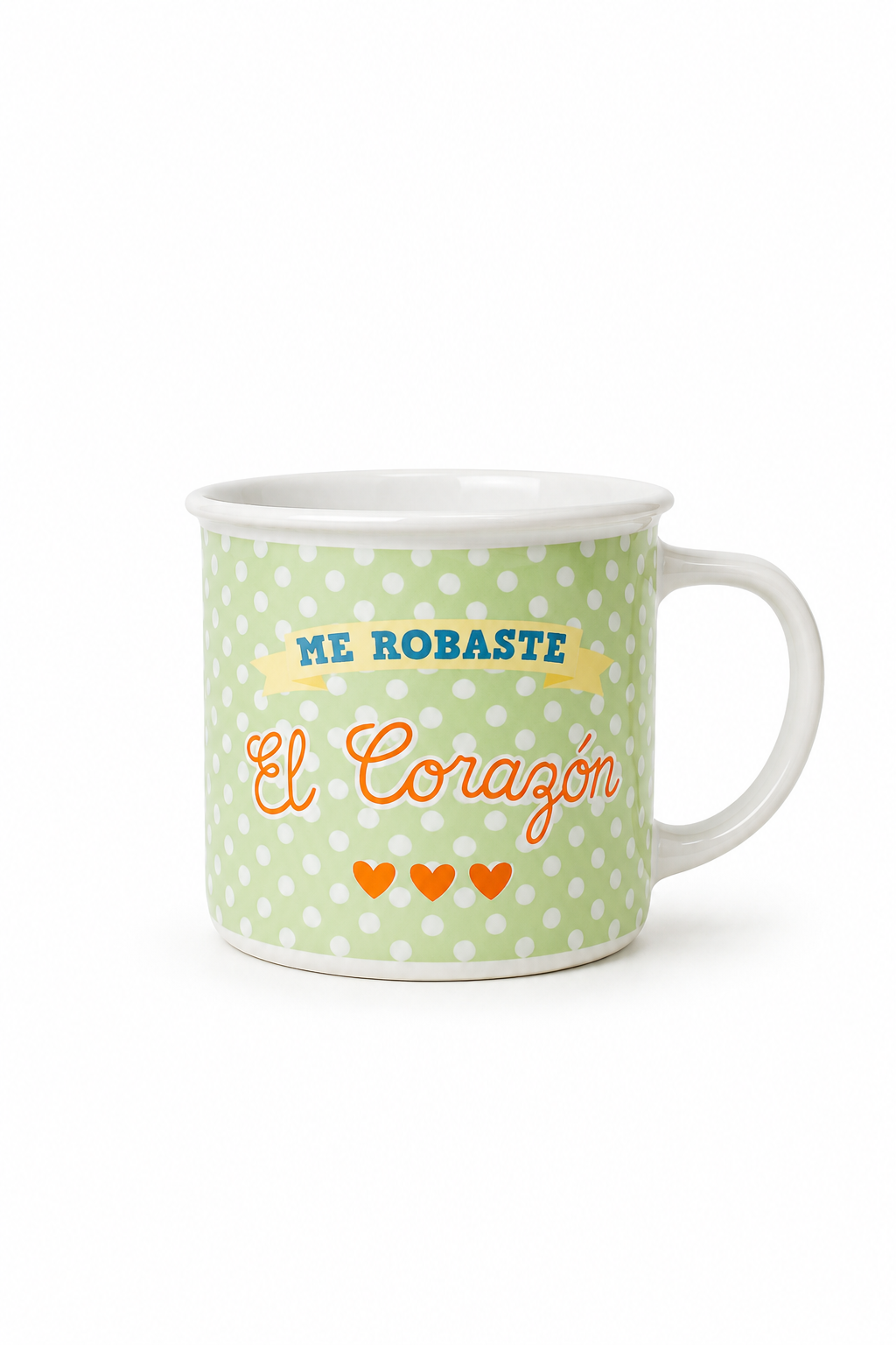 Happydays Tazón “Me Robaste el Corazón” – Regalo Ideal para San Valentín, Aniversarios y Momentos Especiales 💕