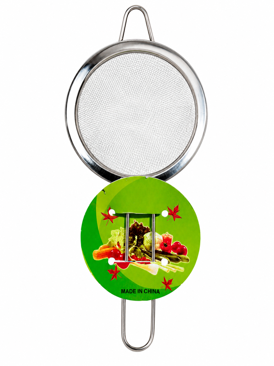Colador de Cocina de Malla Fina Tamaño Mediano – Ideal para Colar, Escurrir y Tamizar Alimentos