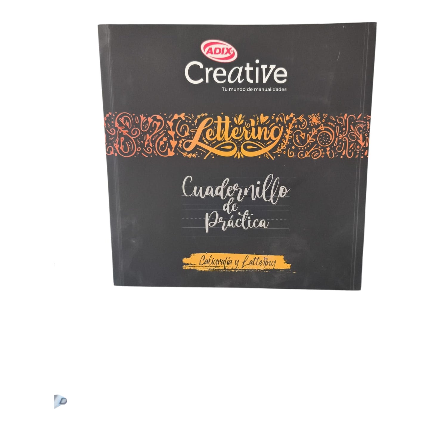 ADIX Cuadernillo de Práctica Lettering y Caligrafía para Aprender Escritura Creativa | Ideal para Dibujar Letras y Diseños