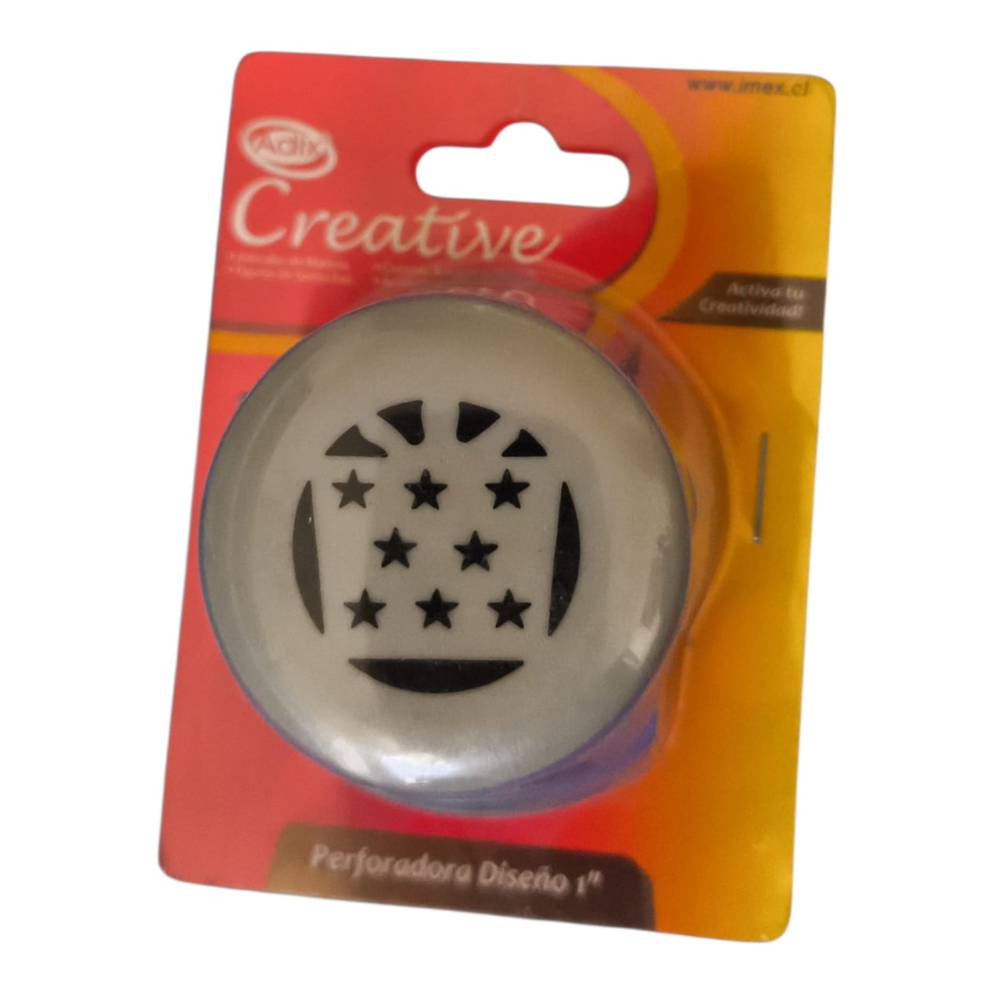 ADIX Perforadora Decorativa de Estrellas 1” – Ideal para Scrapbook, Tarjetas y Manualidades Creativas