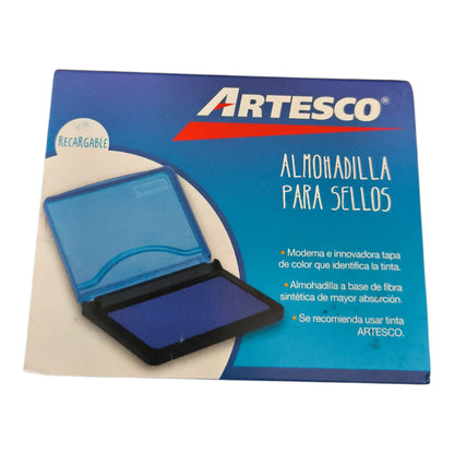ADIX Almohadilla para Sellos Recargable Color Surtido – Ideal para Oficina, Documentos y Manualidades