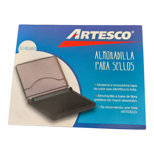 ADIX Almohadilla para Sellos Recargable Color Surtido – Ideal para Oficina, Documentos y Manualidades