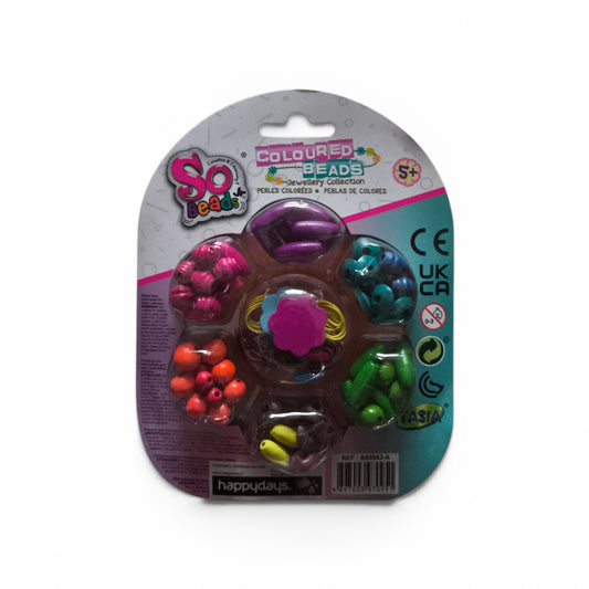 Set de Mostacillas y Abalorios de Colores para Bisutería – Ideal para Crear Pulseras y Manualidades