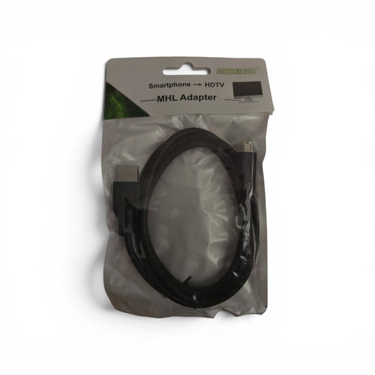 Cable Adaptador MHL Smartphone a HDTV – Ideal para Conectar tu Celular a la TV