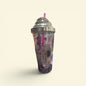 Vaso con Bombilla Diseño Fantasy Unicorn – Ideal para Jugos, Bebidas y Uso Diario