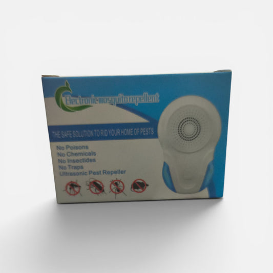 Repelente Electrónico Ultrasónico para Mosquitos y Plagas – Ideal para Hogar y Oficina