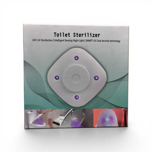 Esterilizador UV para Inodoro con Luz Nocturna Inteligente – Higiene y Protección para tu Baño