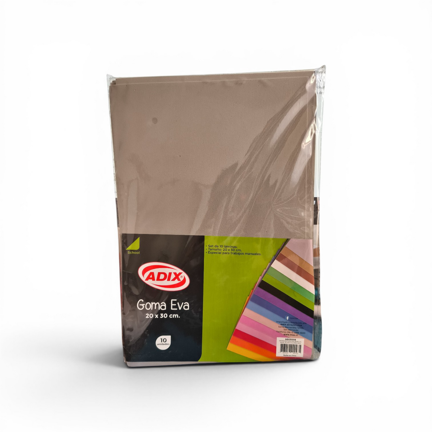 ADIX Goma Eva 20 x 30 cm – Ideal para Manualidades, Decoración y Trabajos Escolares Creativos ✂️🎨