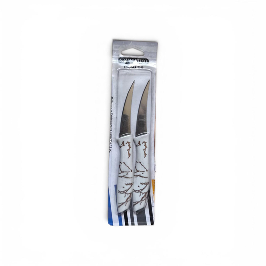 Set de Cuchillos Decorativos Marmolados diseño surtido – Ideales para Frutas, Verduras y Cocina Diaria
