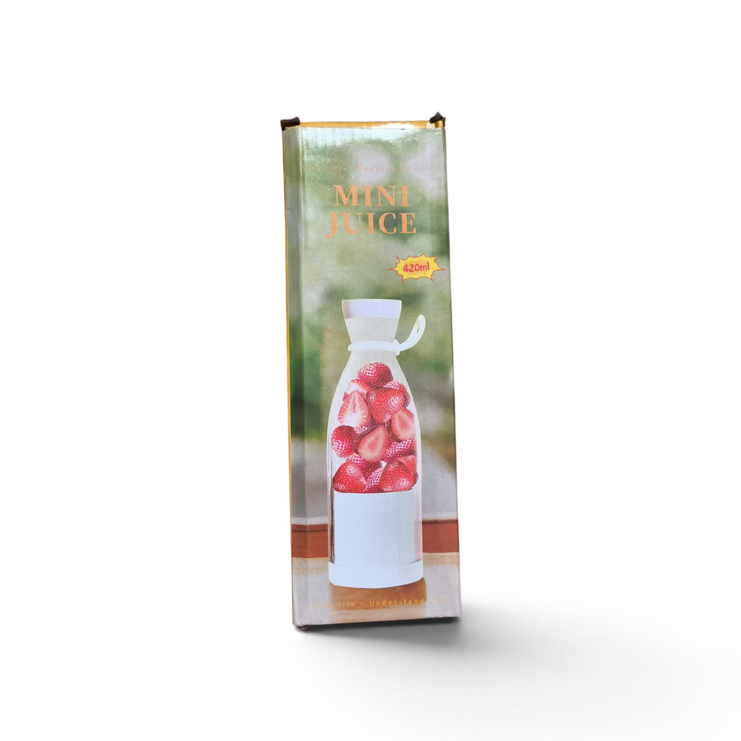 Mini Juice Portátil 420ml – Ideal para Jugos, Batidos y Smoothies en Cualquier Lugar