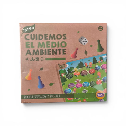 Juego Educativo “Cuidemos el Medio Ambiente” – Aprende Jugando sobre Reciclaje y Ecología 🌎♻️